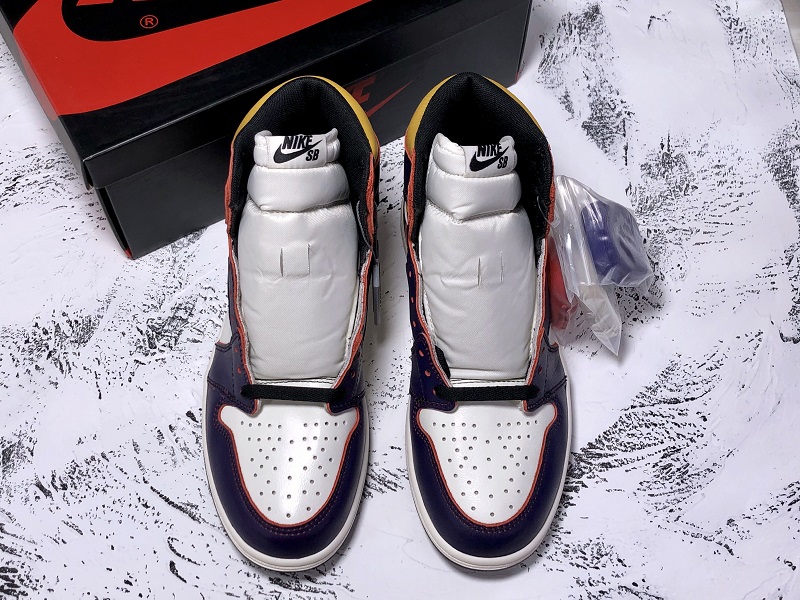 AJ1x Nike Court Purple LA To Chicago